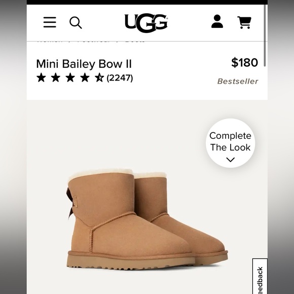 UGG Mini Bailey Bow II and Care Kit - Picture 8 of 9